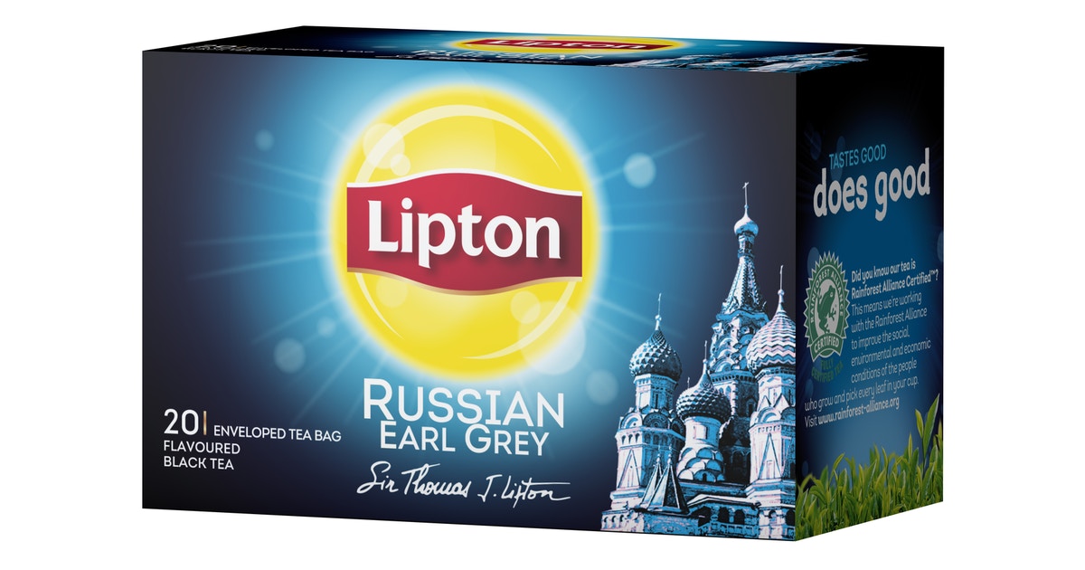 Lipton Russian Earl Gray Tea 20Pcs